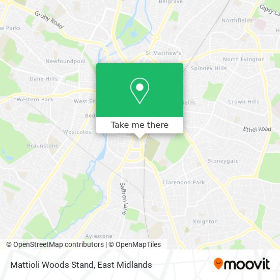 Mattioli Woods Stand map