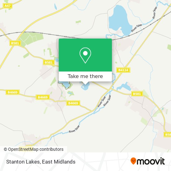 Stanton Lakes map