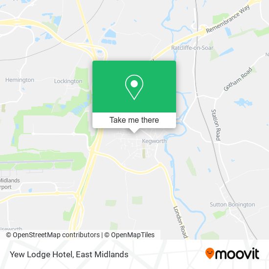 Yew Lodge Hotel map