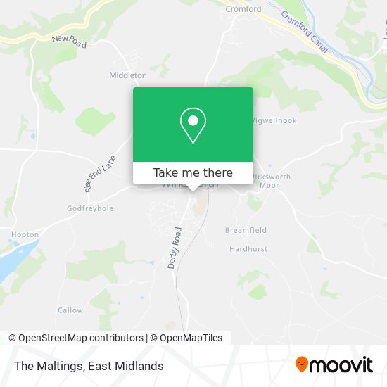 The Maltings map