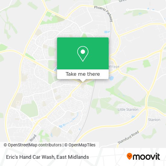 Eric's Hand Car Wash map