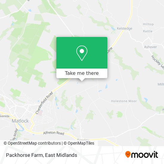 Packhorse Farm map