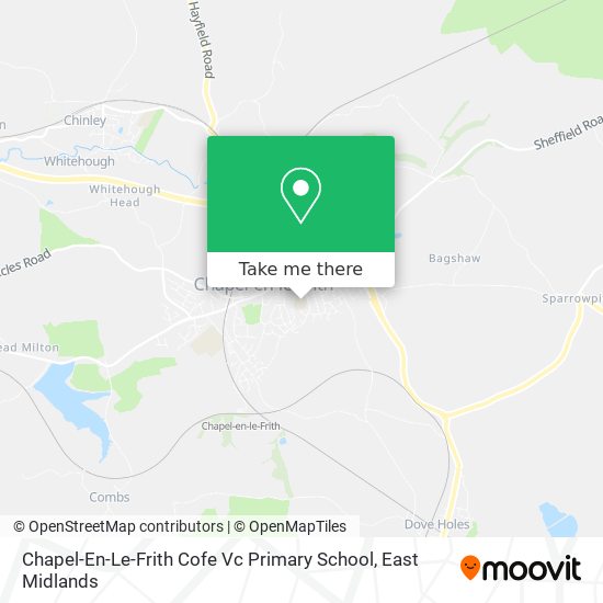 Chapel-En-Le-Frith Cofe Vc Primary School map