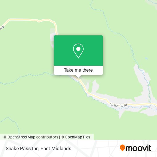 Snake Pass  Inn map