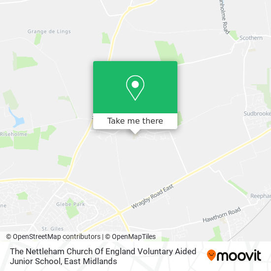 The Nettleham Church Of England Voluntary Aided Junior School map