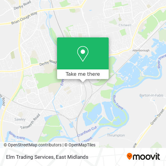 Elm Trading Services map