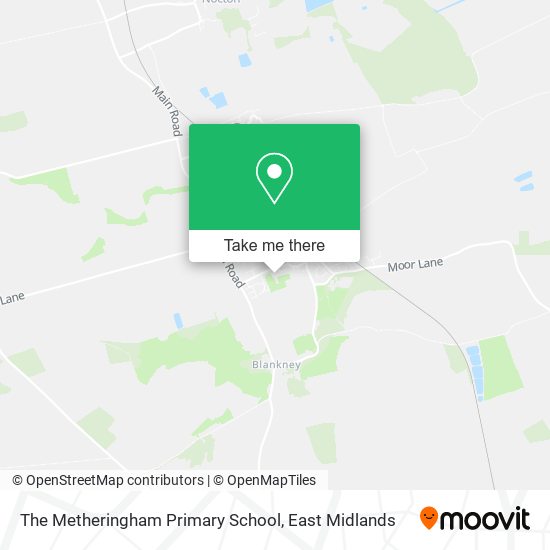 The Metheringham Primary School map