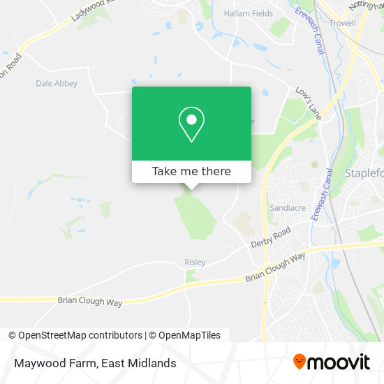 Maywood Farm map