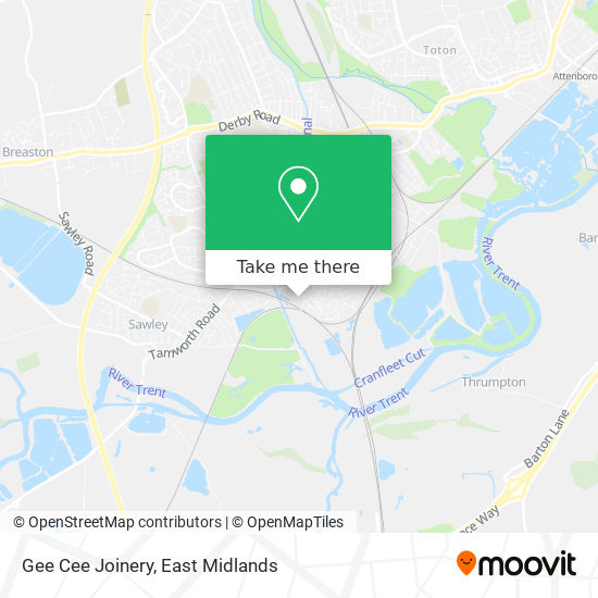 Gee Cee Joinery map