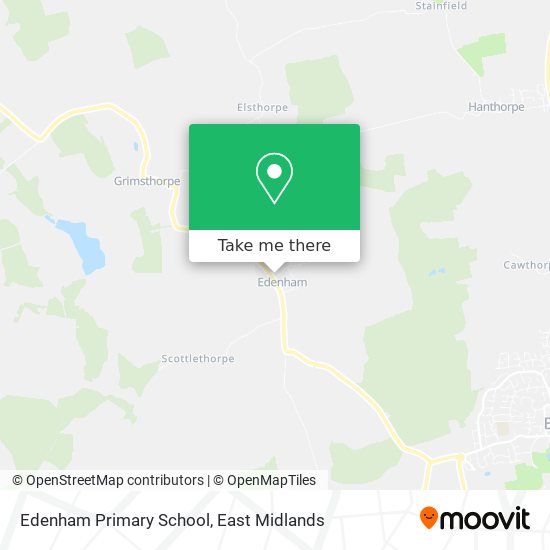 Edenham Primary School map