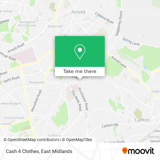 Cash 4 Clothes map