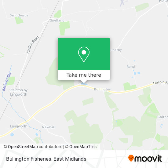 Bullington Fisheries map