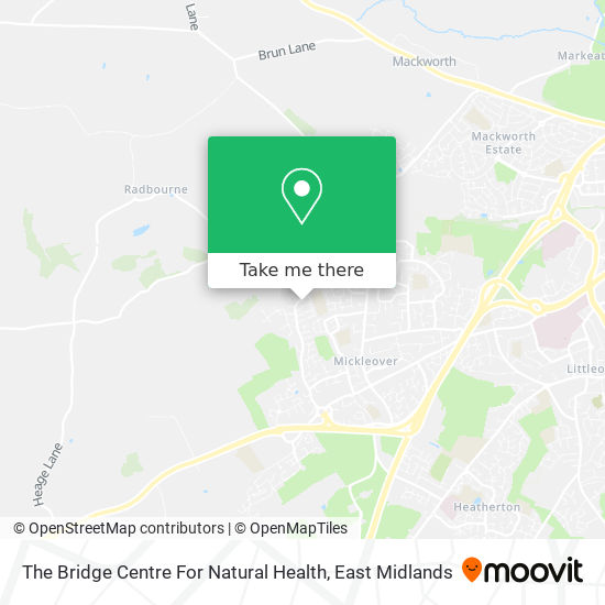 The Bridge Centre For Natural Health map