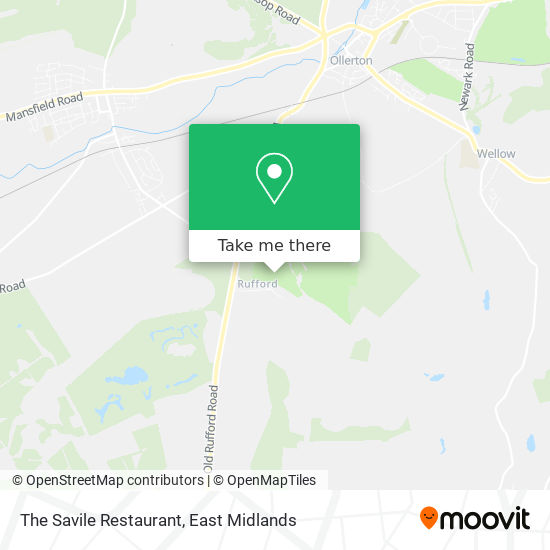 The Savile Restaurant map