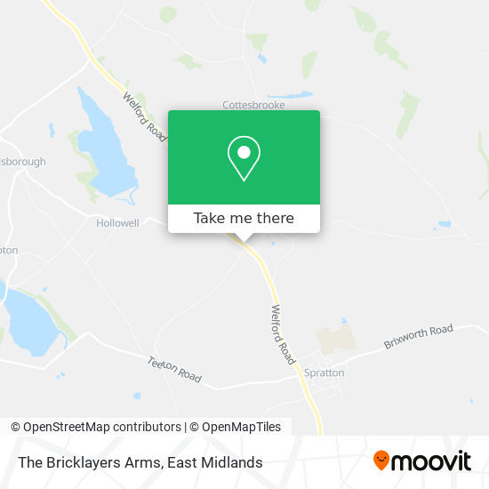 The Bricklayers Arms map
