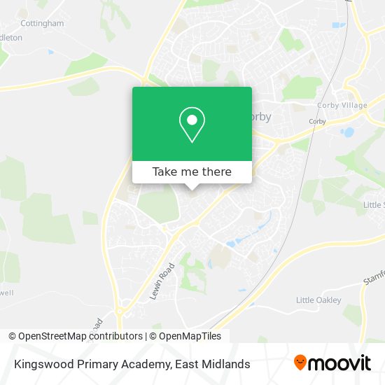Kingswood Primary Academy map