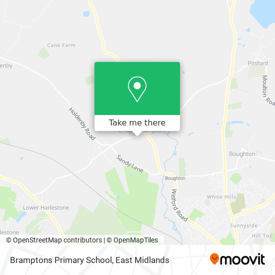 Bramptons Primary School map
