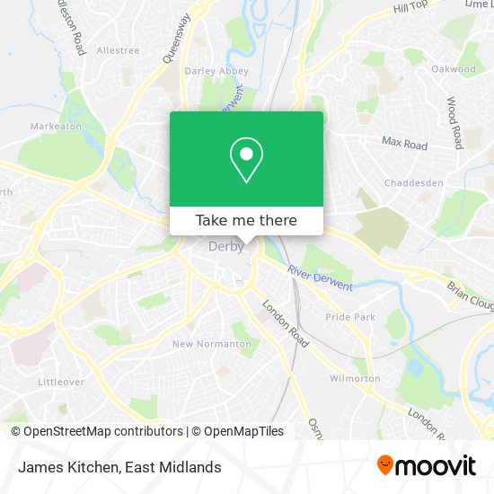 James Kitchen map