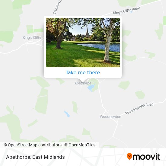 Apethorpe map