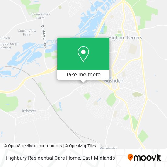 Highbury Residential Care Home map