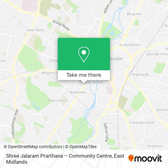 Shree Jalaram Prarthana – Community Centre map