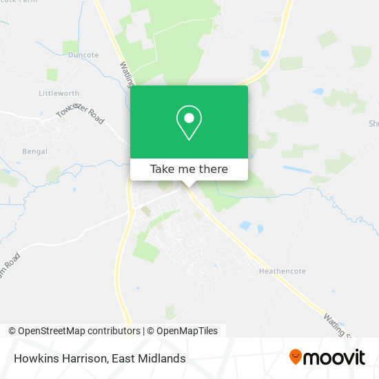 Howkins Harrison map