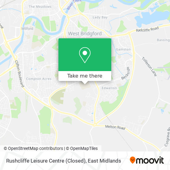 Rushcliffe Leisure Centre (Closed) map