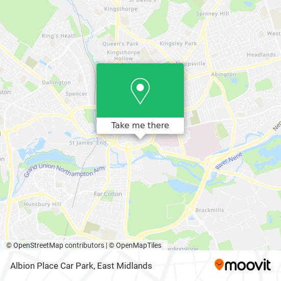 Albion Place Car Park map
