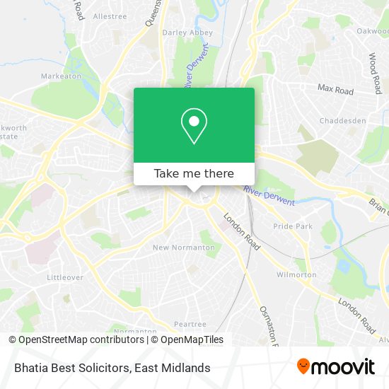 Bhatia Best Solicitors map
