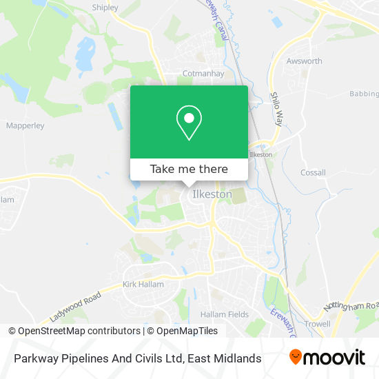 Parkway Pipelines And Civils Ltd map