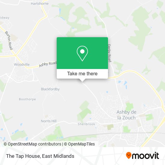 The Tap House map