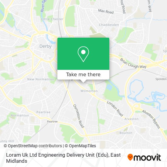 Loram Uk Ltd Engineering Delivery Unit (Edu) map