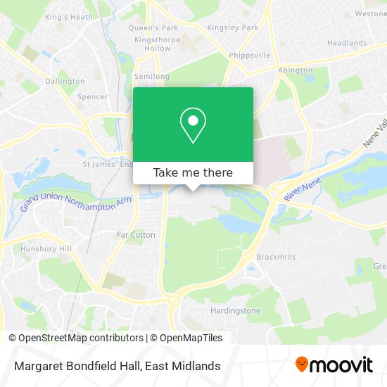 Margaret Bondfield Hall map