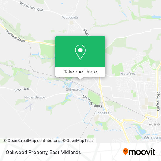 Oakwood Property map
