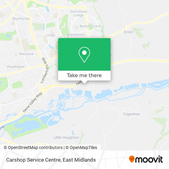 Carshop Service Centre map