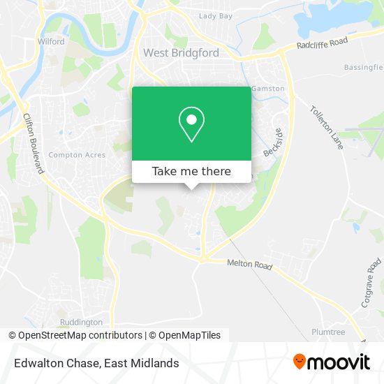 Edwalton Chase map