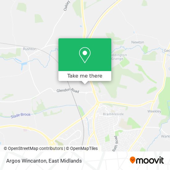 Argos Wincanton map