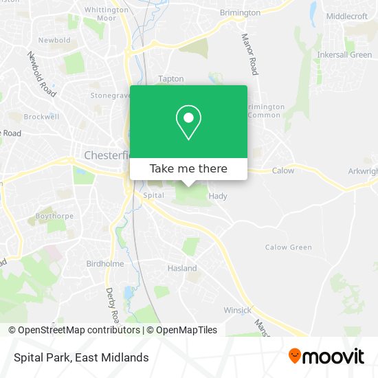 Spital Park map