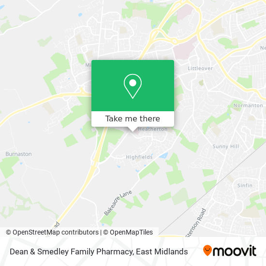 Dean & Smedley Family Pharmacy map