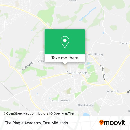 The Pingle Academy map