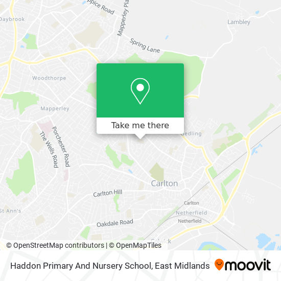 Haddon Primary And Nursery School map