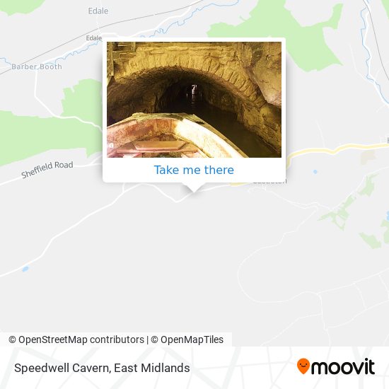 Speedwell Cavern map