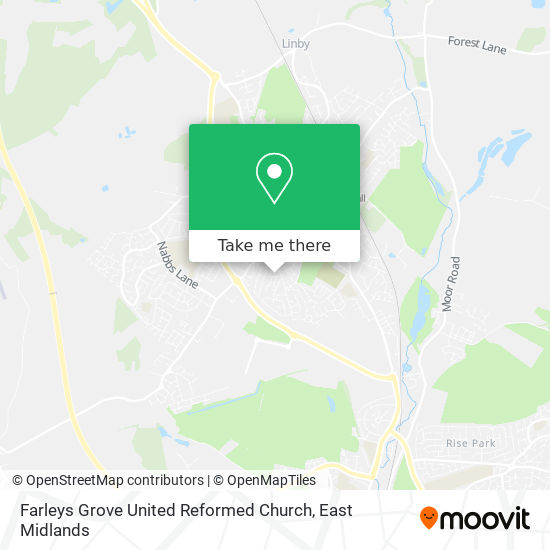 Farleys Grove United Reformed Church map