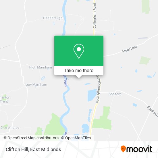 Clifton Hill map