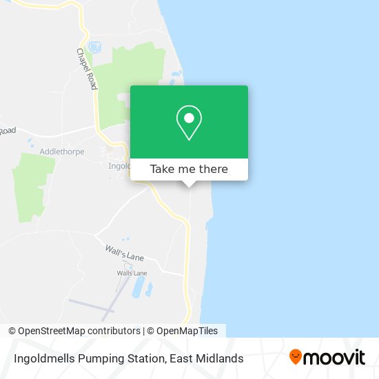 Ingoldmells Pumping Station map