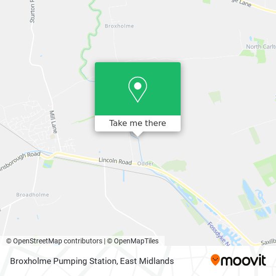 Broxholme Pumping Station map