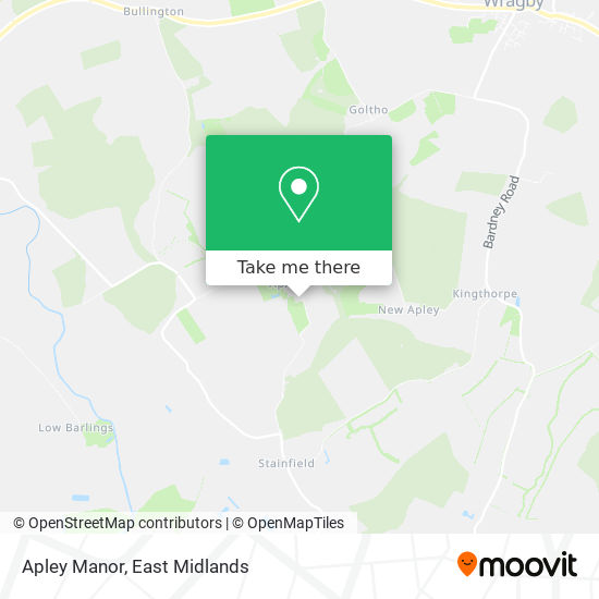 Apley Manor map