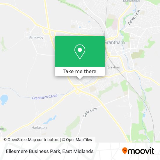 Ellesmere Business Park map