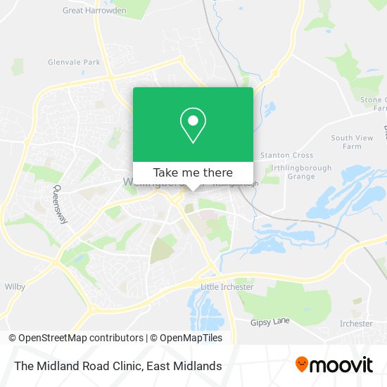 The Midland Road Clinic map