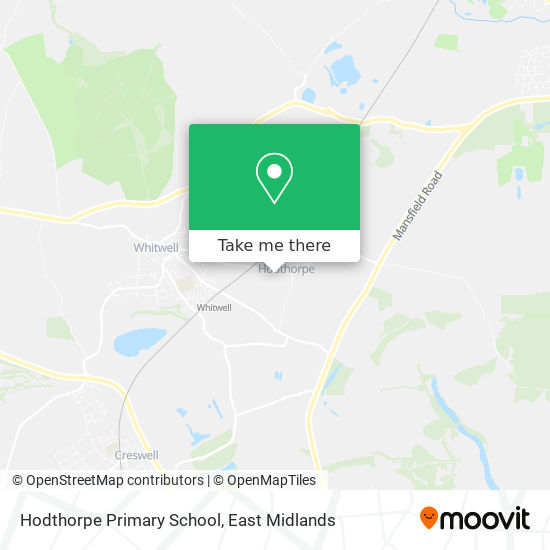 Hodthorpe Primary School map